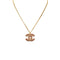 CHANEL NECKLACE COCOMARK RHINESTONE PINK ACCESSORY 02P 90273922 - PURPOSE