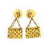 CHANEL VINTAGE EARRINGS COCOMARK MATELASSE BAG MOTIF ACCESSORY 90273930 - PURPOSE