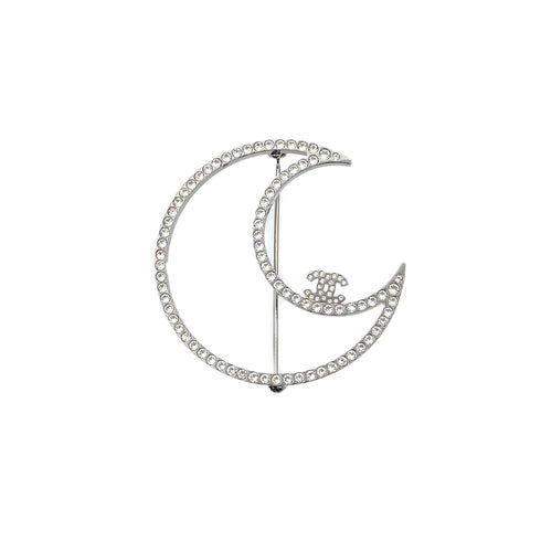 CHANEL COCOMARK MOON BROOCH RHINESTONE ACCESSORY B17K 90273933 - PURPOSE