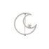 CHANEL COCOMARK MOON BROOCH RHINESTONE ACCESSORY B17K 90273933 - PURPOSE