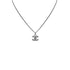 CHANEL NECKLACE COCOMARK RHINESTONE SILVER ACCESSORY 07V 90273938 - PURPOSE