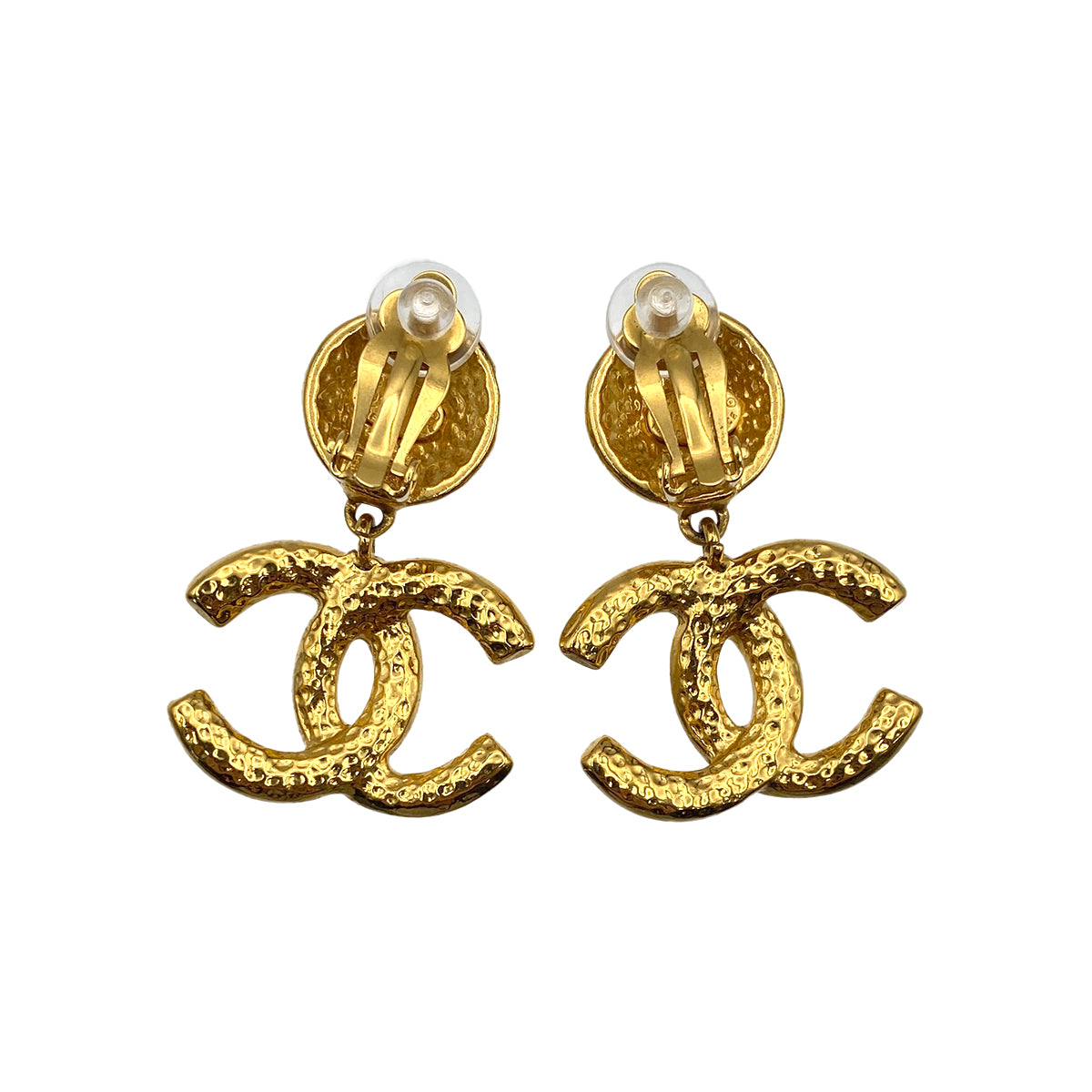 CHANEL VINTAGE EARRINGS COCOMARK SWING ACCESSORY 95A 90273940
