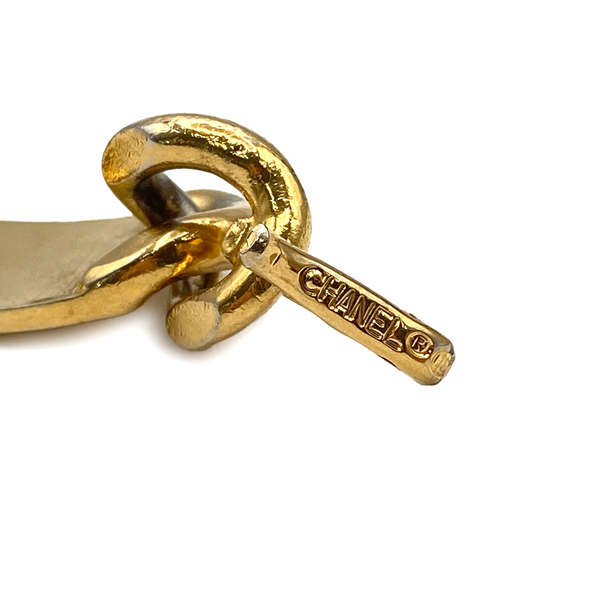 CHANEL VINTAGE CHAIN BELT LEATHER COCOMARK ACCESSORY 90273943