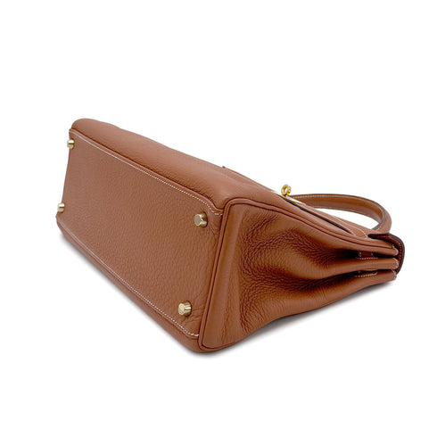 HERMES KELLY 32 RETOURNE ETRUSQUE TAURILLON CLEMENCE HAND SHOULDER BAG □H GHW 90274037 - PURPOSE