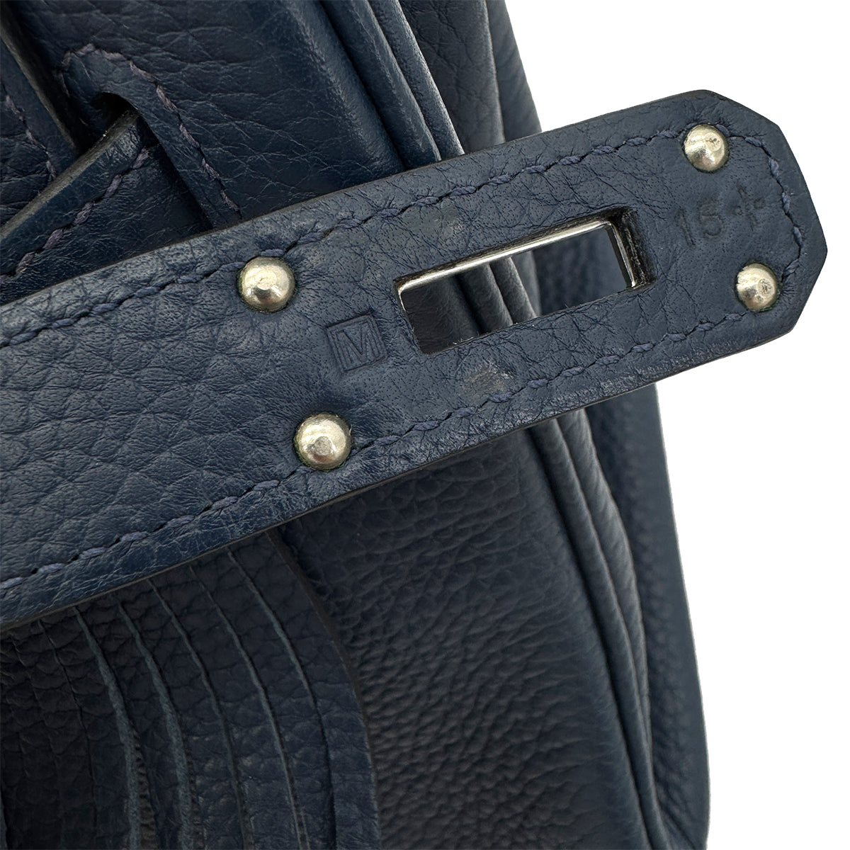 HERMES SHOULDER KELLY FRINGE RETOURNE BLUE ABYSSE TAURILLON CLEMENCE □M SHW 90274052