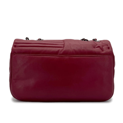 CHANEL PARIDARAS CHAIN SHOULDER BAG STAR RED LAMB SKIN 90274053 - PURPOSE