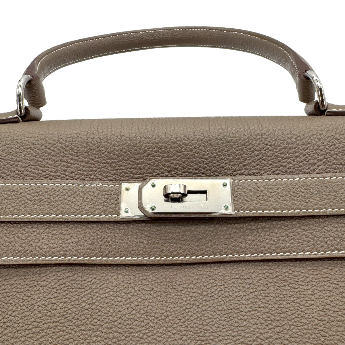 HERMES SHOULDER KELLY ETOUPE TOGO HAND BAG □N SHW 90274055