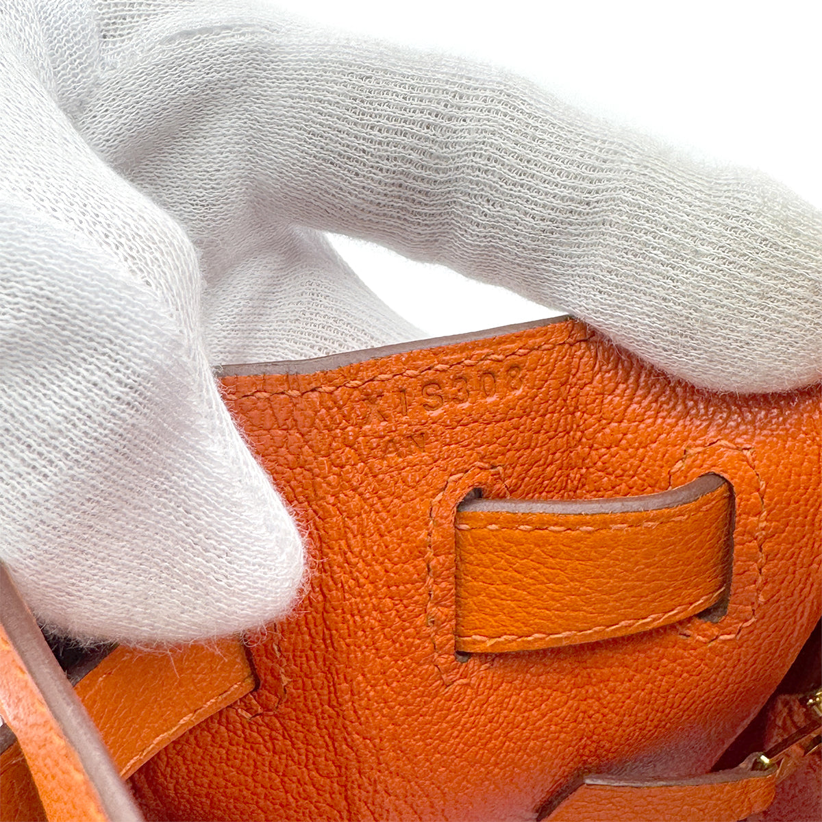 HERMES KELLY 28 RETOURNE ORANGE EVERCOLOR HAND SHOULDER BAG X GHW 90274057