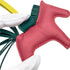HERMES BAG CHARM RODEO PM ROSE AZALEE MALACHITE LIME AGNEAU MILO 90274066 - PURPOSE