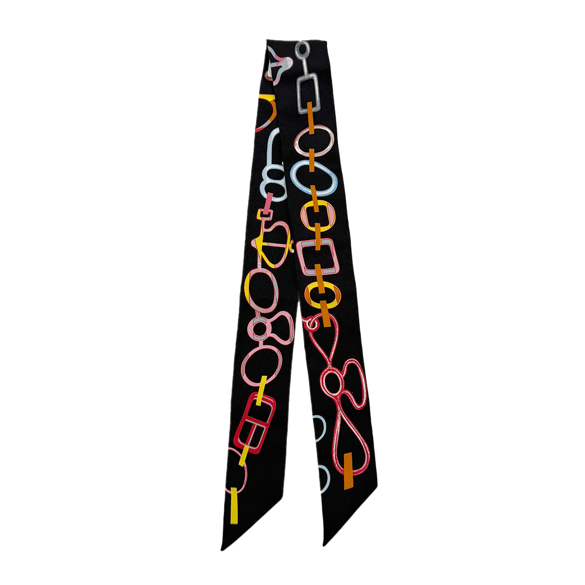 HERMES TWILLY DO RE BOUCLES SCARF MULTICOLOR 90274077