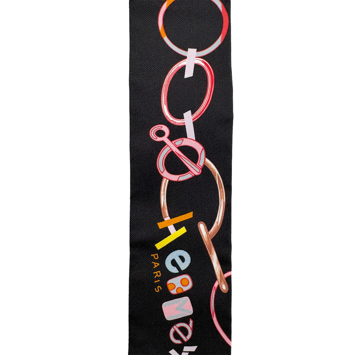 HERMES TWILLY DO RE BOUCLES SCARF MULTICOLOR 90274077