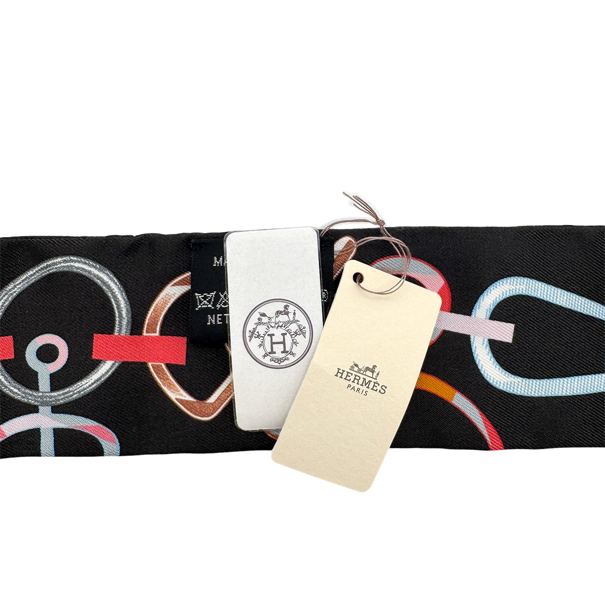 HERMES TWILLY DO RE BOUCLES SCARF MULTICOLOR 90274077