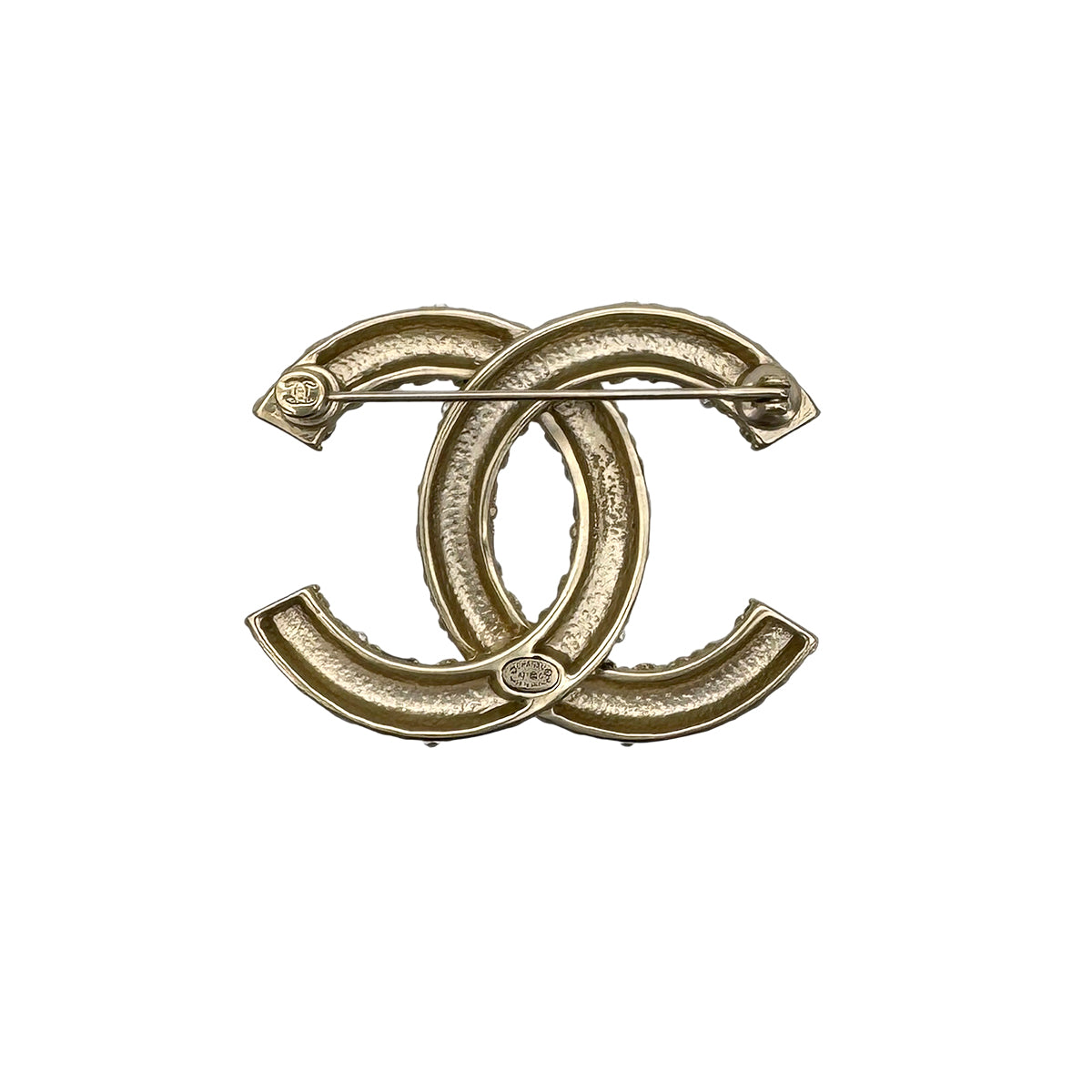 CHANEL COCOMARK BROOCH RHINESTONE ACCESSORY A21C 90274085