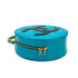 CHANEL VINTAGE ROUND VANITY HAND BAG BLUE ENAMEL 90274190 - PURPOSE
