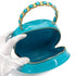 CHANEL VINTAGE ROUND VANITY HAND BAG BLUE ENAMEL 90274190 - PURPOSE
