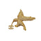 CHANEL EAGLE COCOMARK BROOCH RHINESTONE ACCESSORY 01P 90274191 - PURPOSE