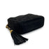 CHANEL VINTAGE FRINGE CHAIN SHOULDER BAG BLACK SUEDE 90274354 - PURPOSE
