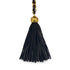 CHANEL VINTAGE FRINGE CHAIN SHOULDER BAG BLACK SUEDE 90274354 - PURPOSE