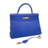 HERMES KELLY 35 RETOURNE BLUE ELECTRIC TOGO □O GHW 90274406 - PURPOSE