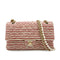 CHANEL FAKEPEARL CHAIN SHOULDER BAG MULTICOLOR CANVAS 90274411 - PURPOSE