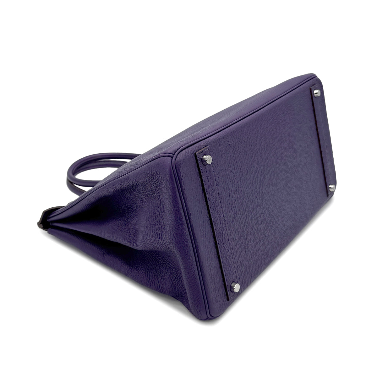 HERMES BIRKIN 40 IRIS TOGO HAND BAG □N SHW 90274417