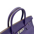 HERMES BIRKIN 40 IRIS TOGO HAND BAG □N PALLADIUM HARDWARE 90274417 - PURPOSE