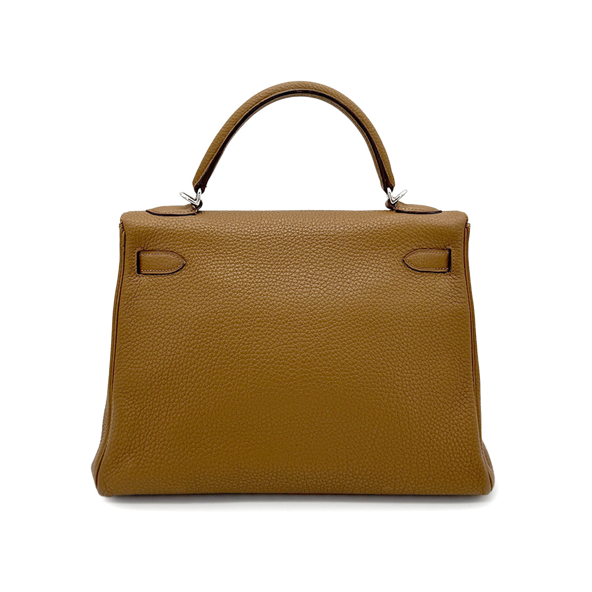 HERMES KELLY 32 RETOURNE ALEZAN TOGO HAND SHOULDER BAG □M 90274418