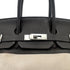 HERMES BIRKIN 35 EBENE TAURILLON CLEMENCE TOILE H HAND BAG □E SHW 90274430 - PURPOSE