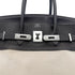 HERMES BIRKIN 35 EBENE TAURILLON CLEMENCE TOILE H HAND BAG □E SHW 90274430 - PURPOSE