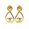 CHANEL VINTAGE EARRINGS COCOMARK SWING ACCESSORY 96P 90274469 - PURPOSE