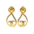 CHANEL VINTAGE EARRINGS COCOMARK SWING ACCESSORY 96P 90274469 - PURPOSE
