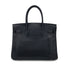 HERMES BIRKIN 30 BLACK VACHE LIEGEE HAND BAG □J SHW 90274836 - PURPOSE