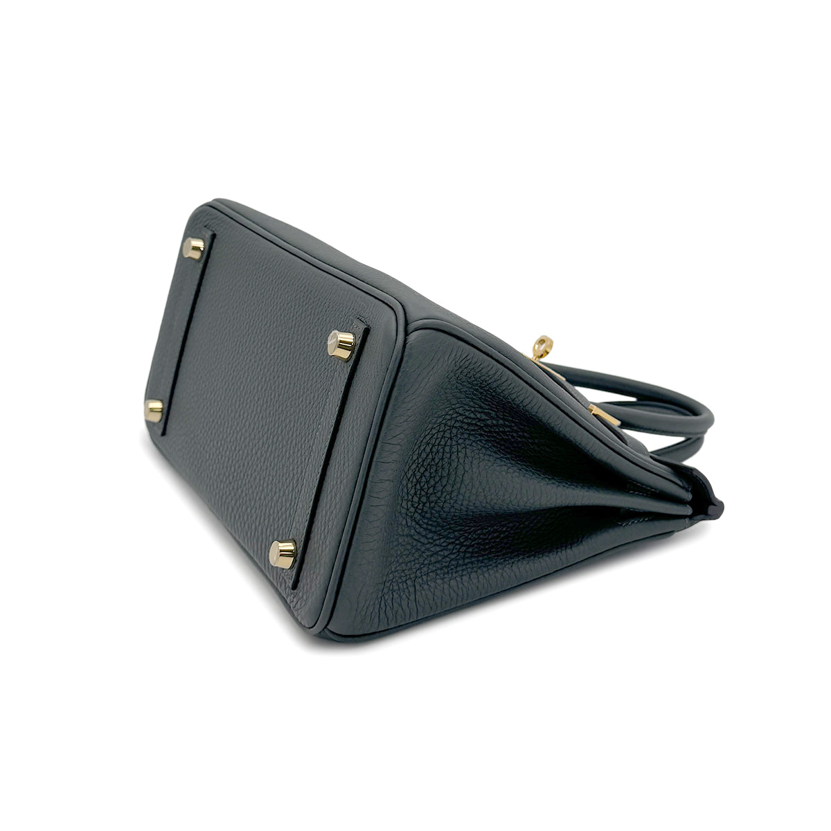 HERMES BIRKIN 25 NEW VERT FONCE TOGO HAND BAG W GHW 90274841