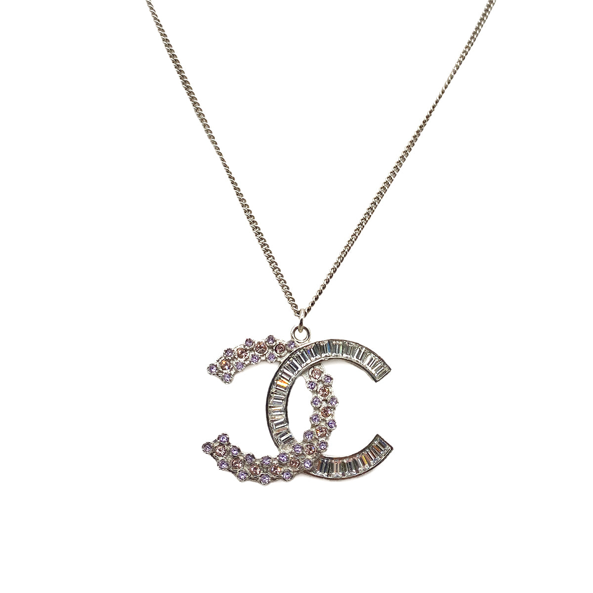 CHANEL NECKLACE COCOMARK RHINESTONE ACCESSORY B18P 90274865