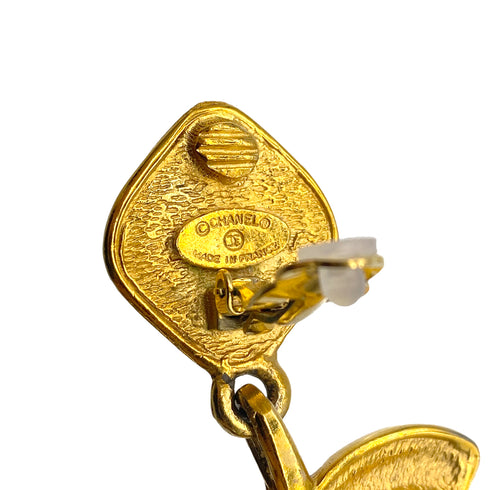 CHANEL VINTAGE EARRINGS COCOMARK SWING ACCESSORY 90274887 - PURPOSE