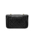 CHANEL VINTAGE MINI MATELASSE BIJOU CHAIN SHOULDER BAG BLACK LAMB SKIN 90275015 - PURPOSE
