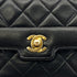 CHANEL VINTAGE MINI MATELASSE BIJOU CHAIN SHOULDER BAG BLACK LAMB SKIN 90275015 - PURPOSE