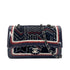 CHANEL CHAIN SHOULDER BAG BLUE CANVAS 90275041 - PURPOSE