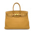 HERMES BIRKIN 35 NATUREL SABLE TAURILLON CLEMENCE HAND BAG T GHW 90275153 - PURPOSE