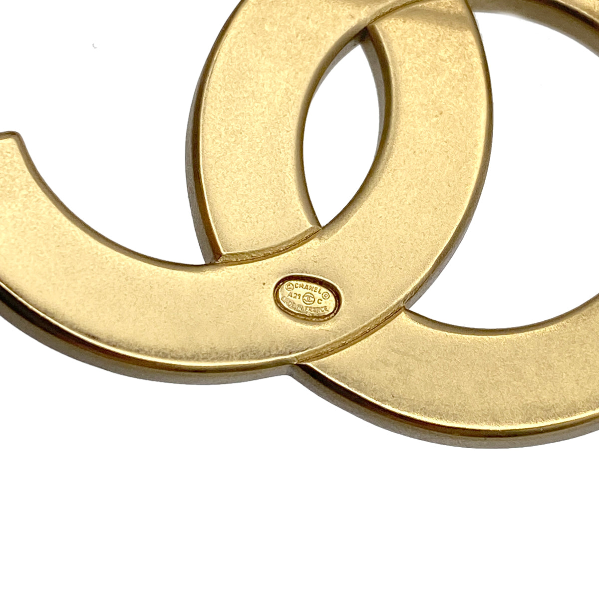 CHANEL COCOMARK BROOCH RHINESTONE ACCESSORY A21C 90275601