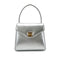 CHANEL VINTAGE HAND BAG SILVER LAMB SKIN 90275605 - PURPOSE