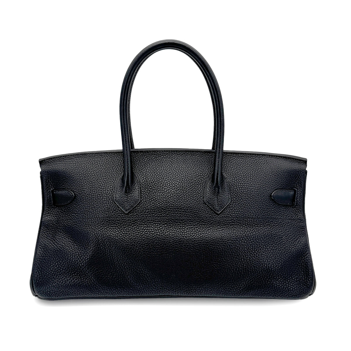 HERMES SHOULDER BIRKIN 42 BLACK TAURILLON CLEMENCE HAND BAG □I SHW 90275773