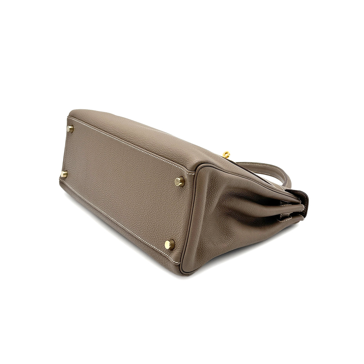 HERMES KELLY 32 RETOURNE ETOUPE TOGO HAND SHOULDER BAG □K GHW 90275777