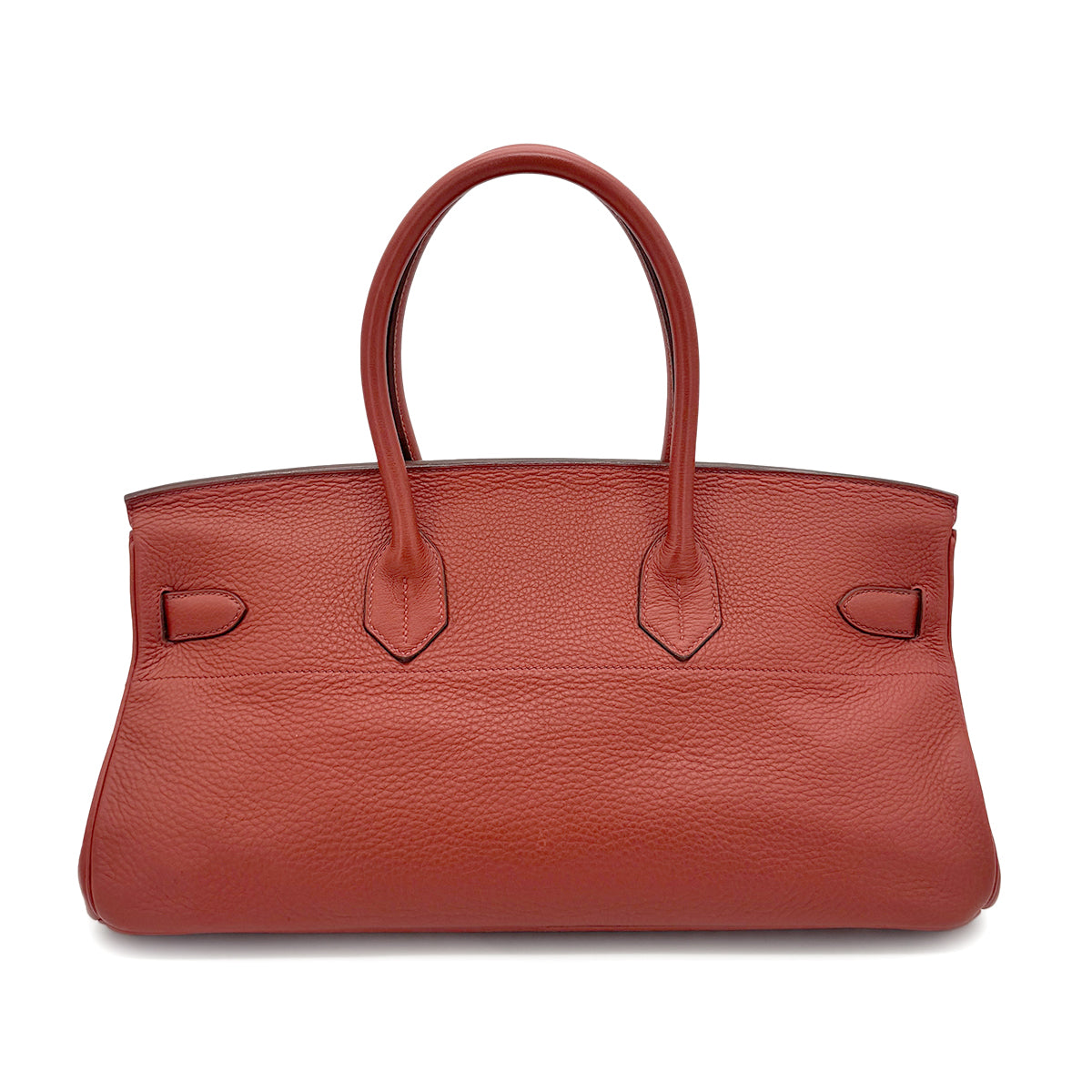 HERMES SHOULDER BIRKIN 42 RED TAURILLON CLEMENCE HAND BAG □I SHW 90275779