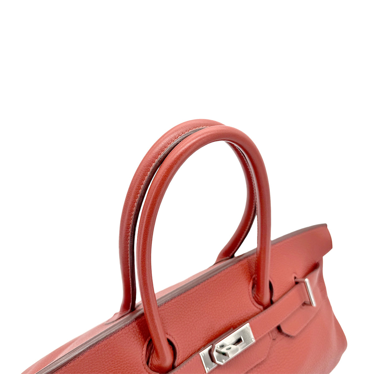HERMES SHOULDER BIRKIN 42 RED TAURILLON CLEMENCE HAND BAG □I SHW 90275779