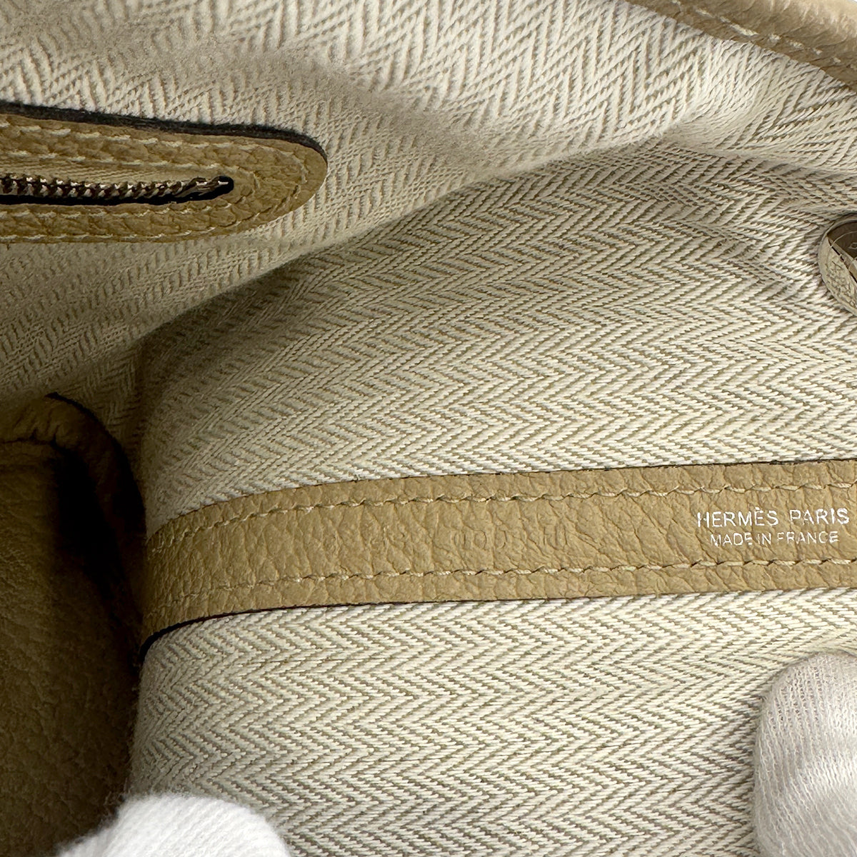 HERMES GARDEN PARTY TPM TRENCH VACHE COUNTRY TOTE BAG C 90275781