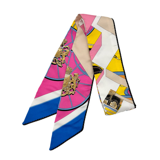HERMES TWILLY SPRINGS SPRINGS SCARF MULTICOLOR 90275796