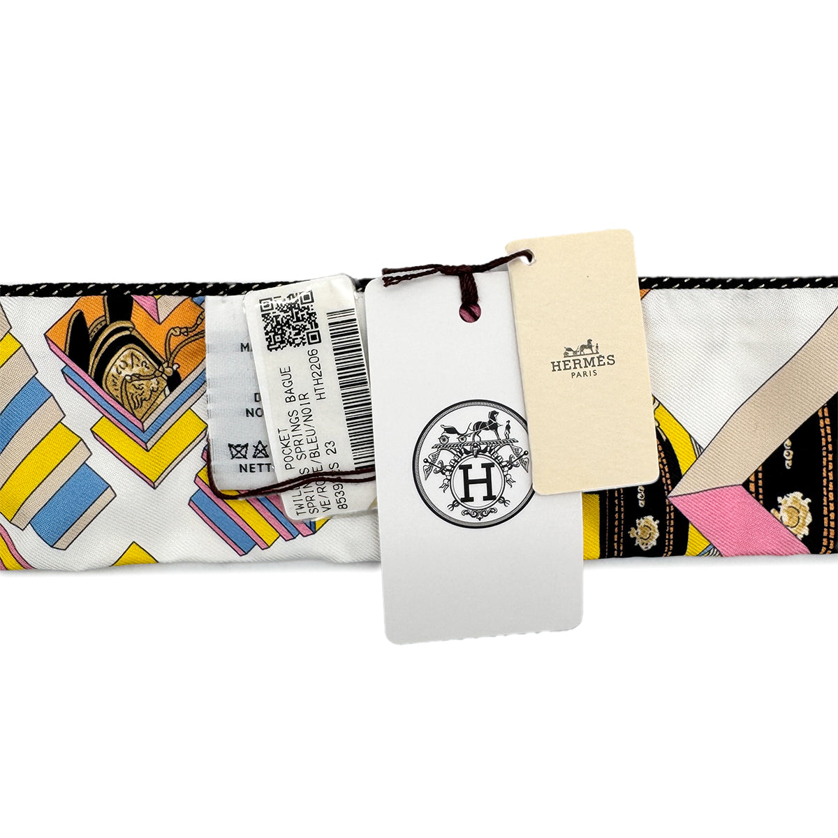 HERMES TWILLY SPRINGS SPRINGS SCARF MULTICOLOR 90275796