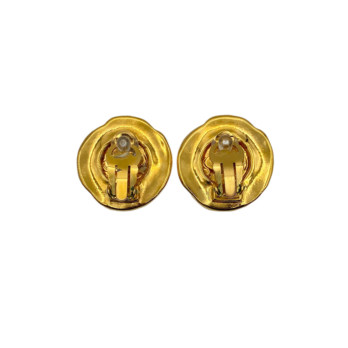 CHANEL VINTAGE EARRINGS COCOMARK LOGO ACCESSORY 93P 90275805