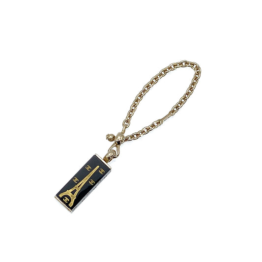 CHANEL COCOMARK EIFFEL TOWER KEY HOLDER BLACK 05C 90275811